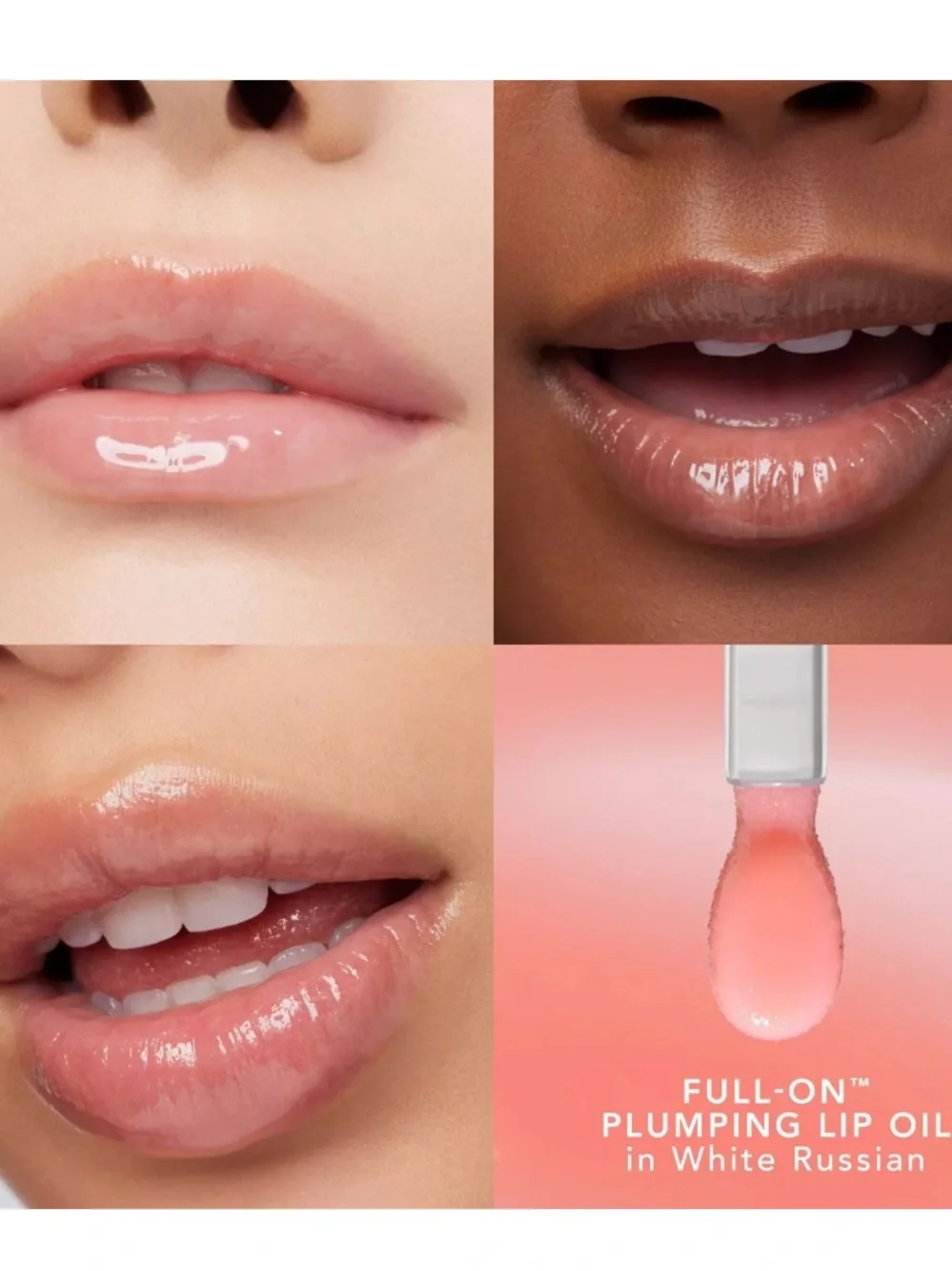 Buxom FULL-ON™ PLUMPING LIP OIL in White Russian 5.5ml BRAND NEW IN BOX